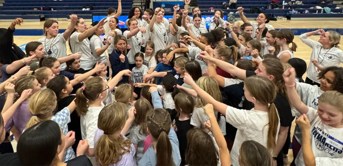 Empower Basketball Academy Group Huddle