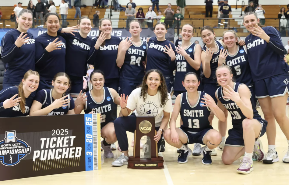 Team with NCAA Trophy